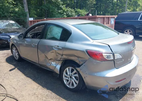 2012 Mazda 3 I из США, поврежденный, VIN JM1BL1V81C1544042